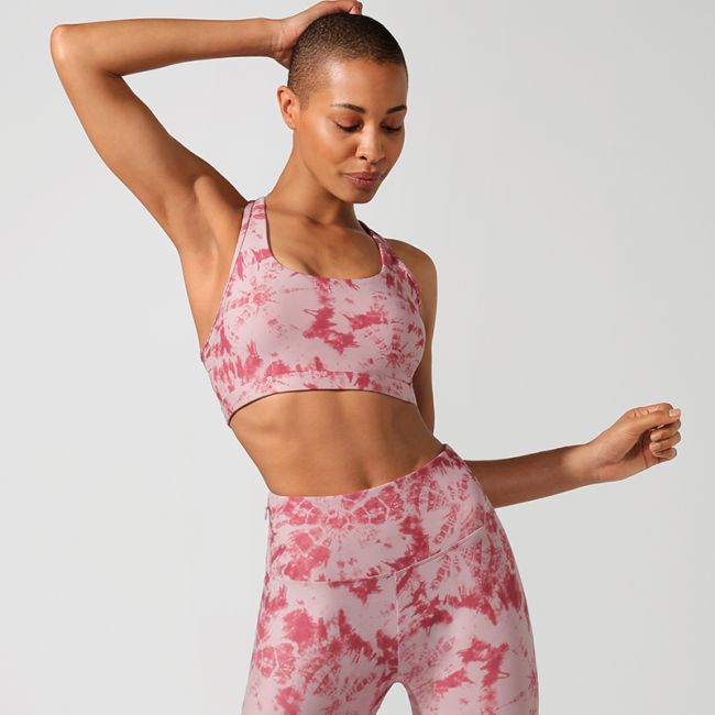 Tie-dye trousers, vest, yoga wear, sports suit - Nyaabs