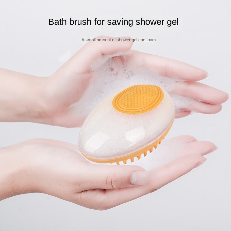 Dog Cat Bath Brush 2-in-1 Pet SPA Massage Comb Soft Silicone Pets Shower Hair Grooming Cmob Dog Cleaning Tool Pet Products nyaabs.com