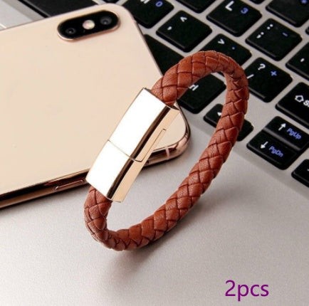 New Bracelet Charger USB Charging Cable Data Charging Cord For IPhone14 13 Max USB C Cable For Phone Micro Cable - Nyaabs