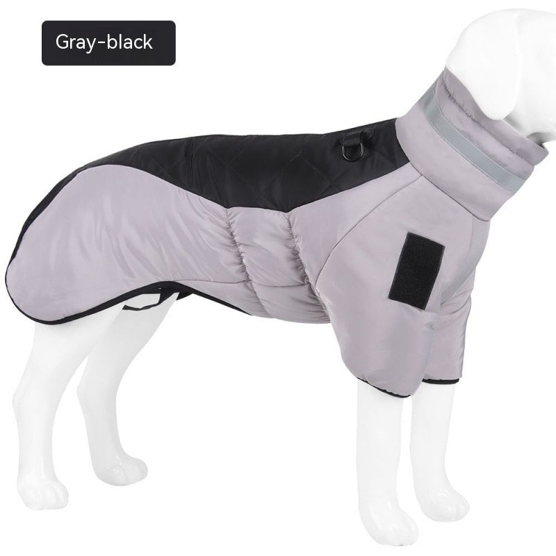 New Winter Dog Coat Waterproof Pet Clothes For Medum Large Dogs Warm Thicken Dog Vest Custome Labrador Jacket - Nyaabs