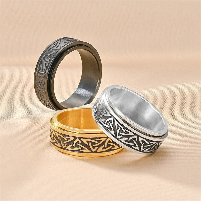 Hot Titanium Steel Ring For Men - Nyaabs