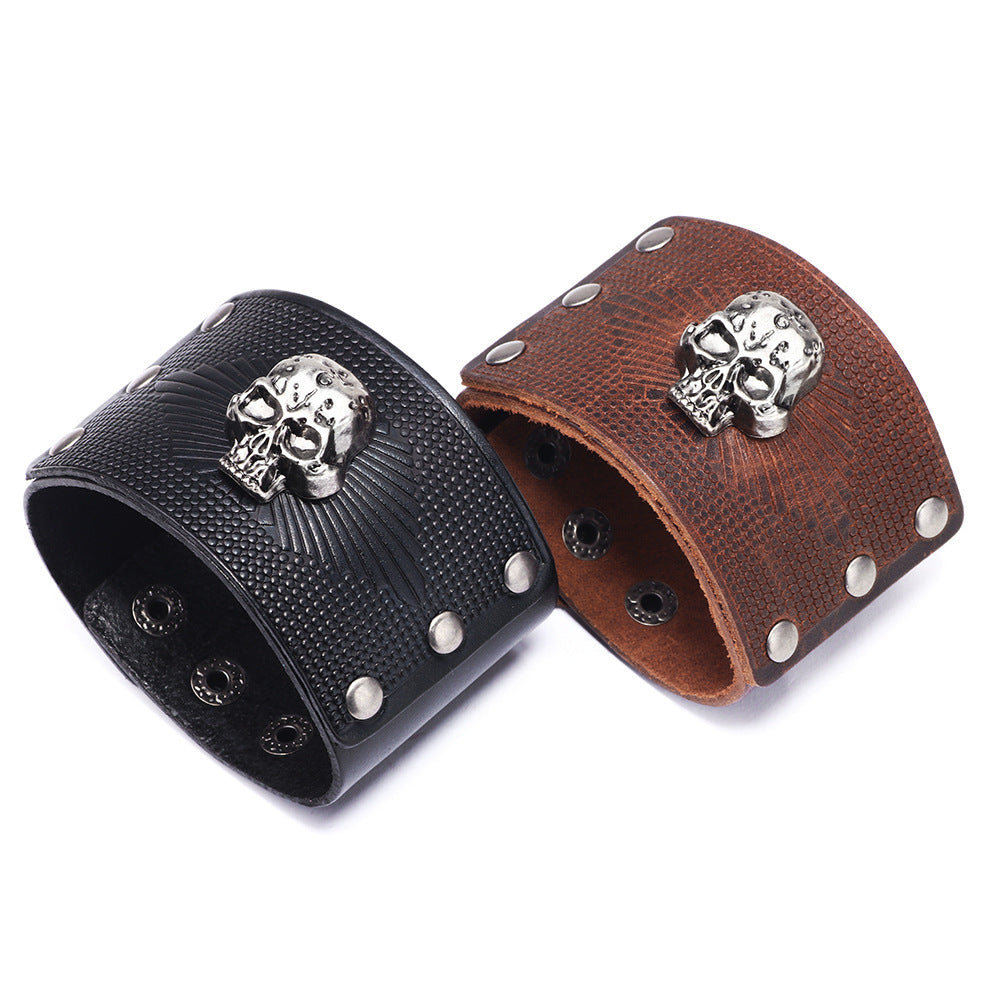 New cowhide bracelet for men - Nyaabs