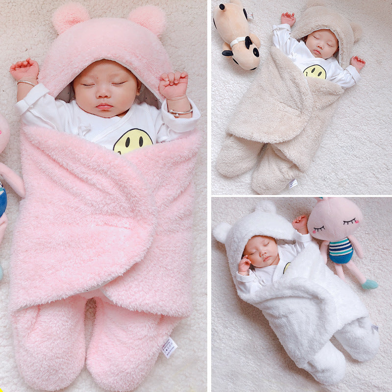 Baby Sleeping Bag Envelope for Newborn Baby Winter Swaddle Blanket - Nyaabs