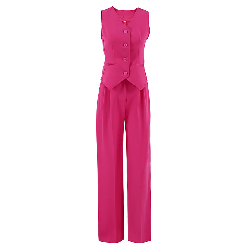 Small Suit Vest Suit Women's Two-piece Suit - Nyaabs