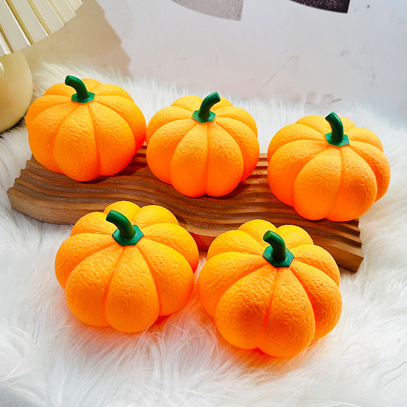 Pumpkin Halloween Decorative Night Light Bedroom Dormitory Creative Bedside Lights Eye Protection Deco Night Lamp - Nyaabs