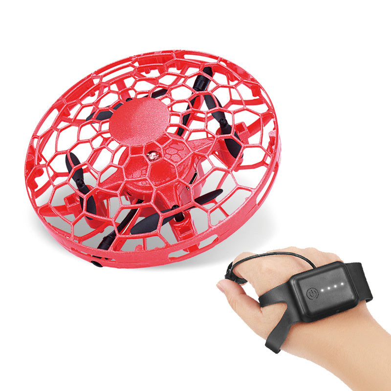 Flying Helicopter Mini Drone UFO RC Drone Infraed Induction - Nyaabs