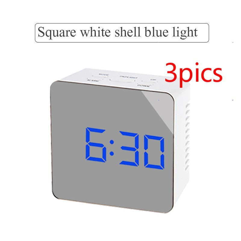 Digital LED multi-function mirror clock - Nyaabs