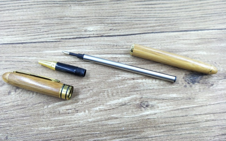 Bamboo Pen Bamboo Pen Pen Ball Pen Lettering Customer Gift Hard Pen Neutral Bamboo Pen nyaabs.com