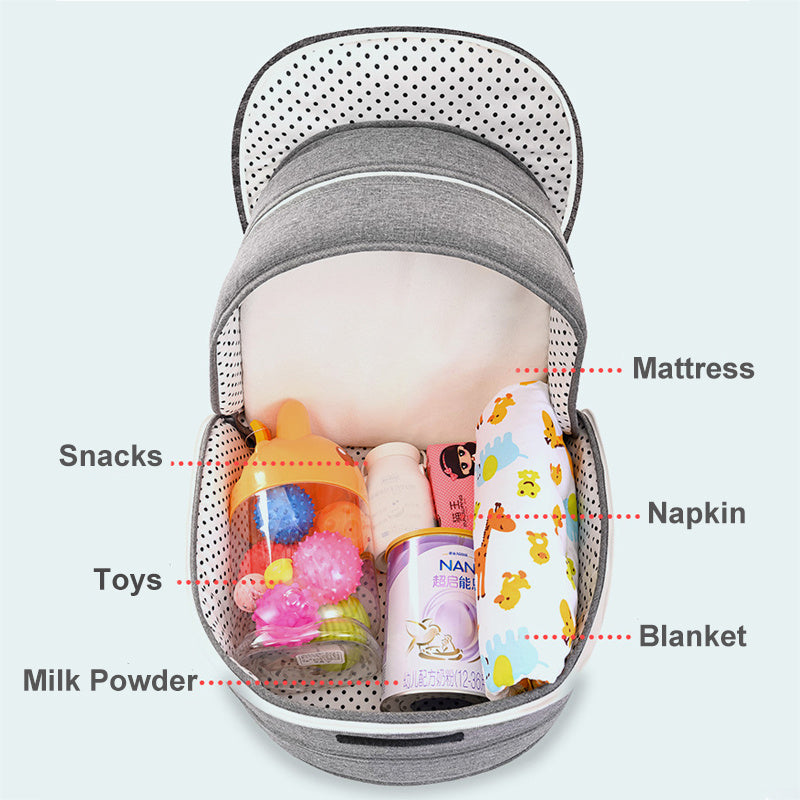 Portable Removable Folding Crib Baby Bed Mammy Bag - Nyaabs