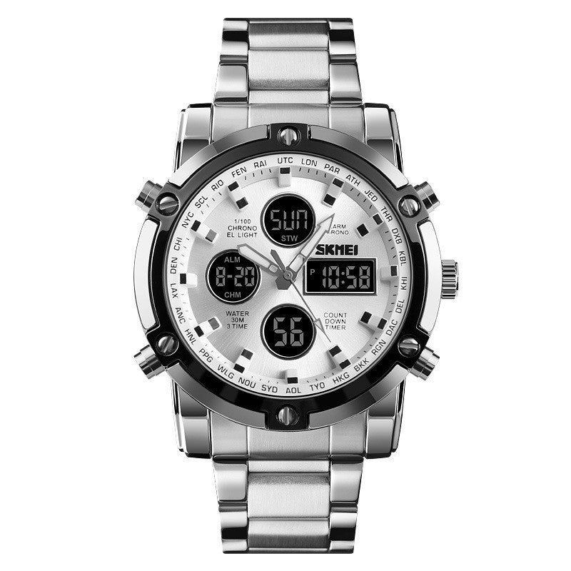 Men's dual movement watch - Nyaabs