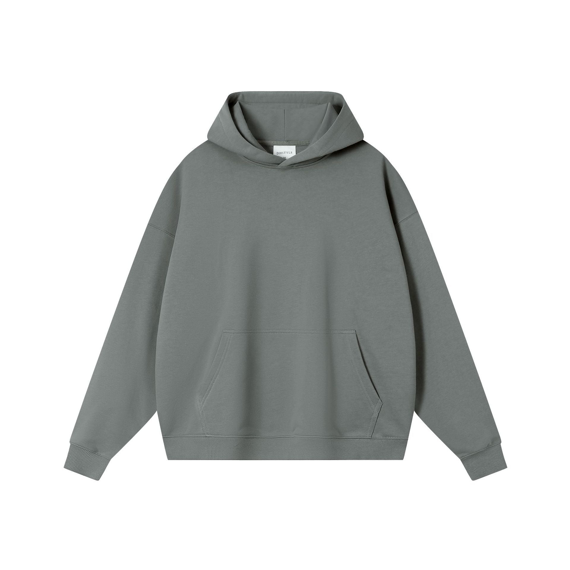 Drop Shoulder Hooded Pullover Men's Autumn And Winter Hoodie - Nyaabs