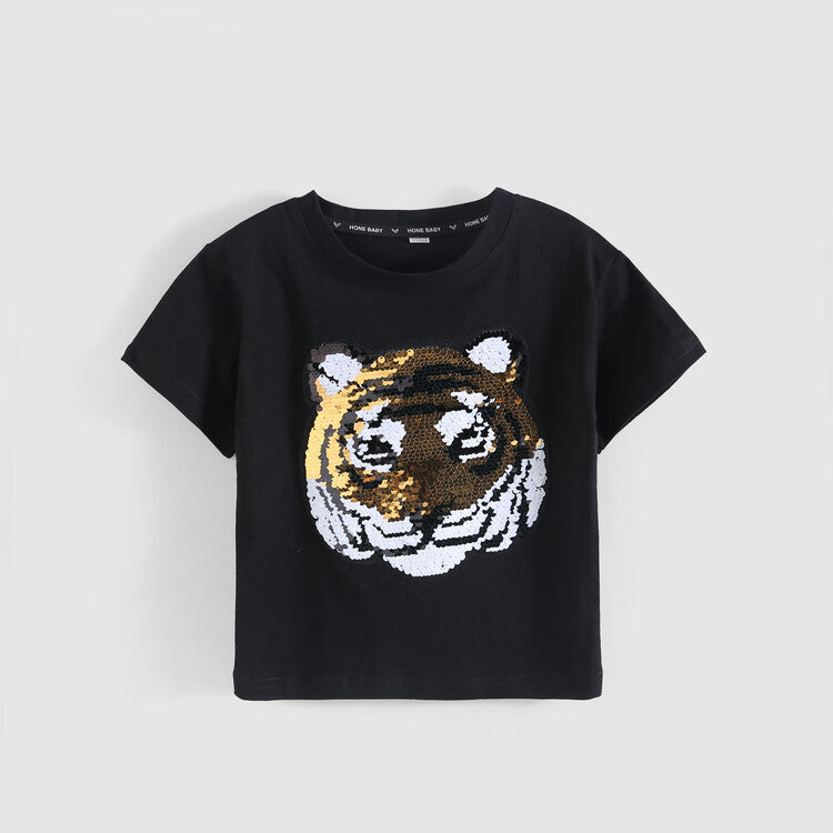 Panda Boys Short Sleeve T-Shirt Half Sleeve Top - Nyaabs