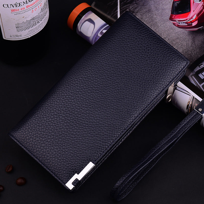 Men's Fashionable Simple Multi-card Capacity Wallet - Nyaabs