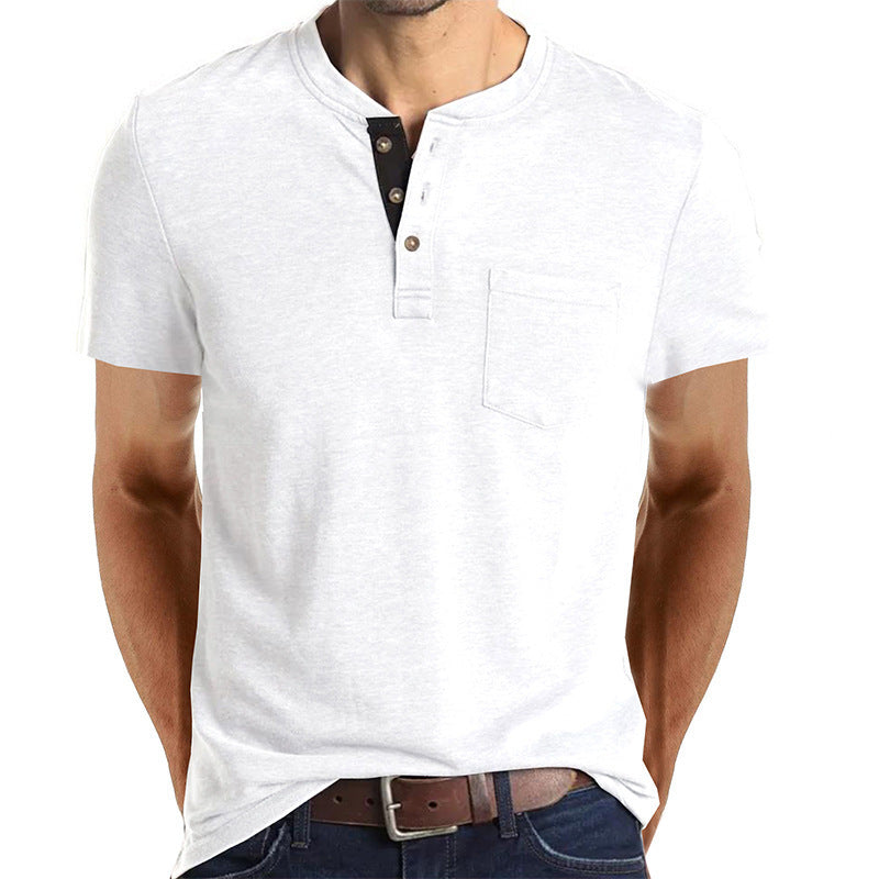 Men's Short Sleeve T-shirt Half Sleeve PoIo Shirt - Nyaabs