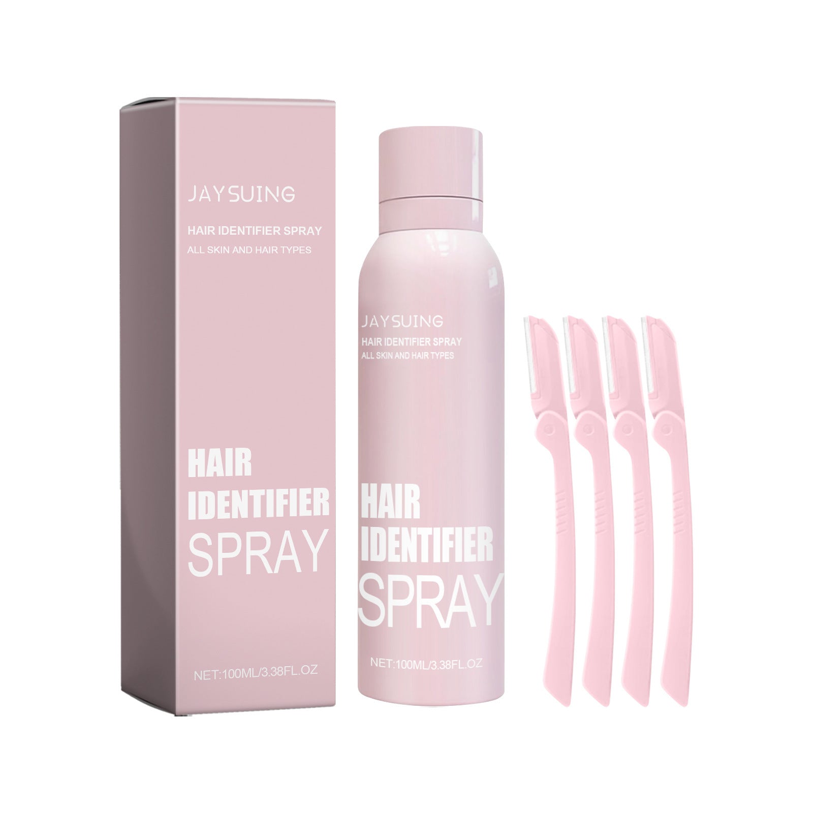 Hair Identifier Spray Set For Face Shaving Moisturizing Dermaplaner Spray For Face Shaving Skin Care - Nyaabs