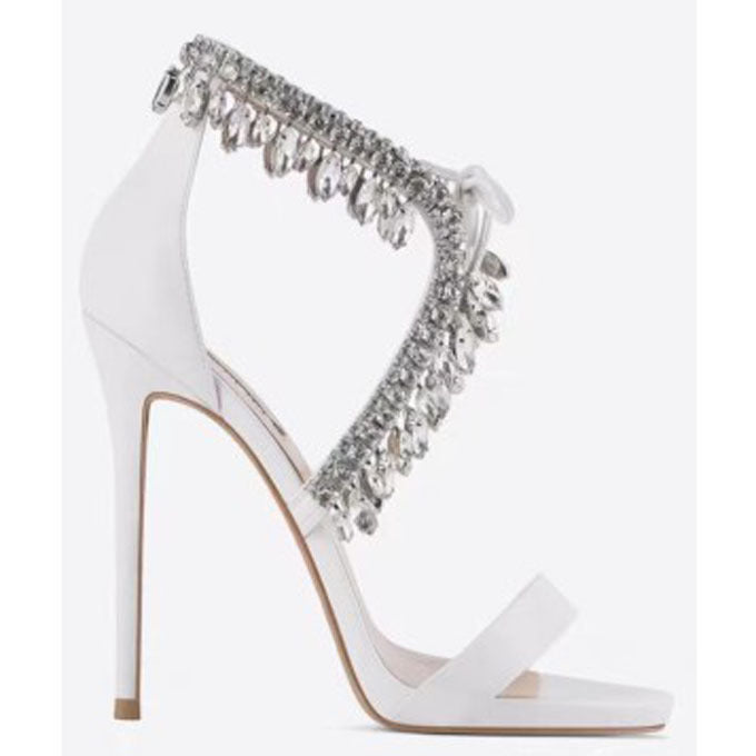 Stiletto Heel Rhinestone Simple Women's Shoes nyaabs.com