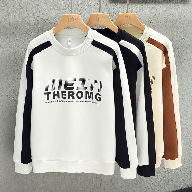 Loose-fitting Casual Round-neck Long Sleeve T-shirt - Nyaabs