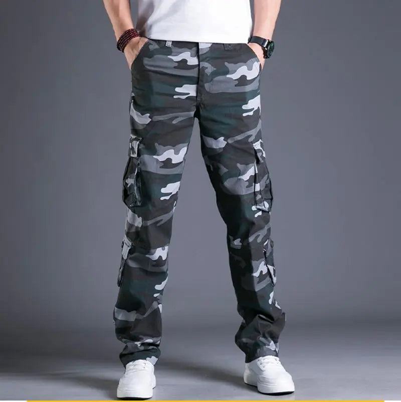 Men's Straight Outdoor Camouflage Pants - Nyaabs