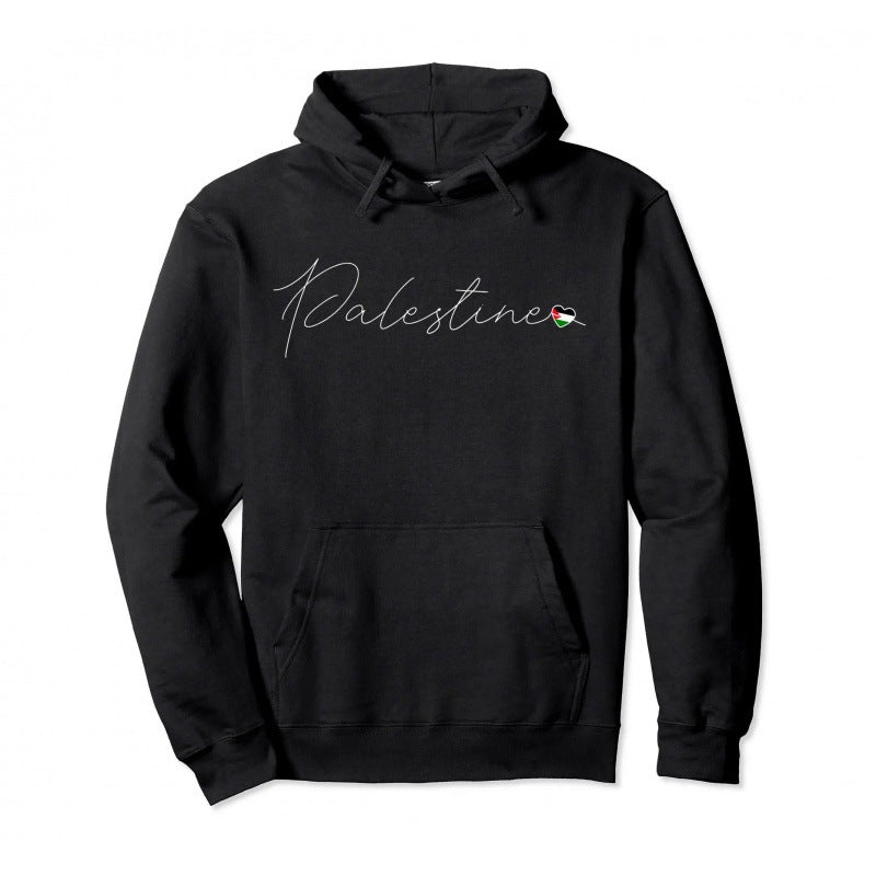 Palestine Pullover Hoodie Warm Hoodie Fashion Hip Hop Street Wear Pullover Men Women Casual Sweatshirt - Nyaabs