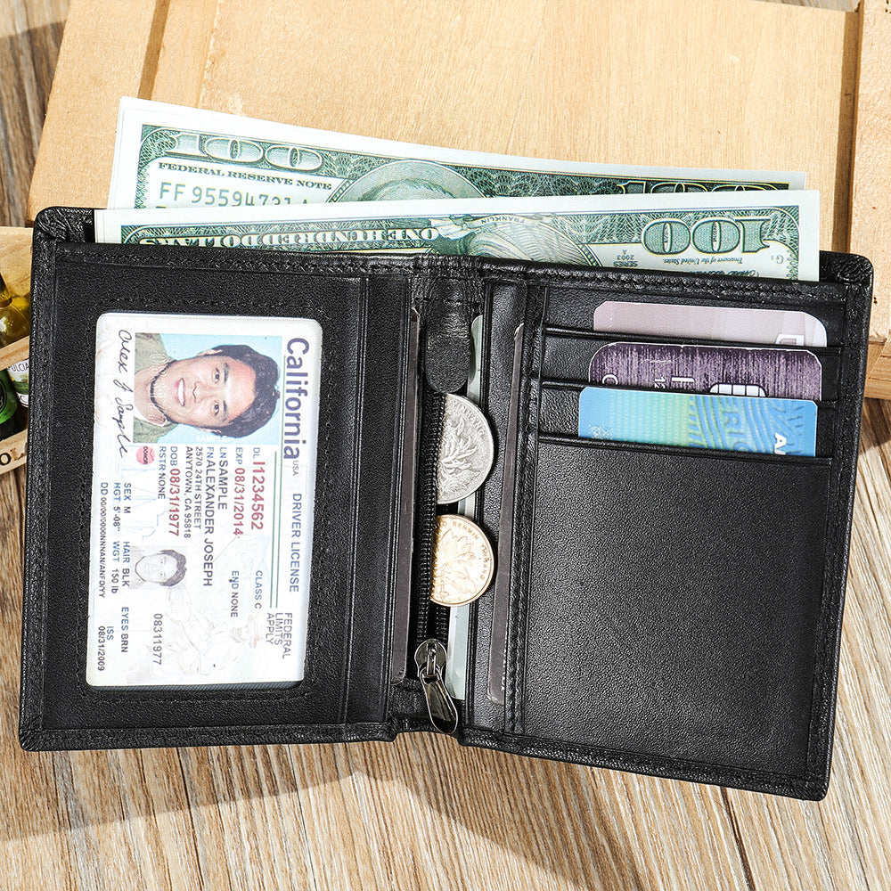 Business Men's Wallet Wallet Lightweight Youth - Nyaabs