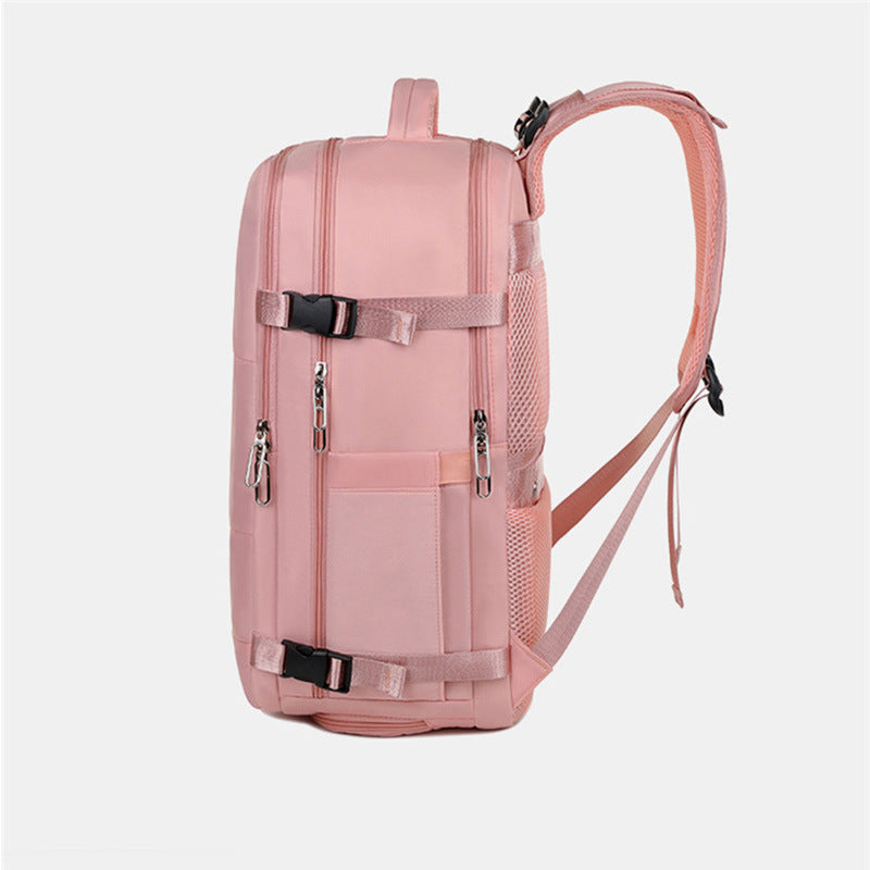 New Travel Backpack Female Large-capacity Dry And Wet Luggage Travel Bags Computer Backpack College Students Bag - Nyaabs