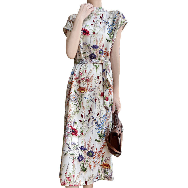 High-grade New Chinese Floral Dress nyaabs.com