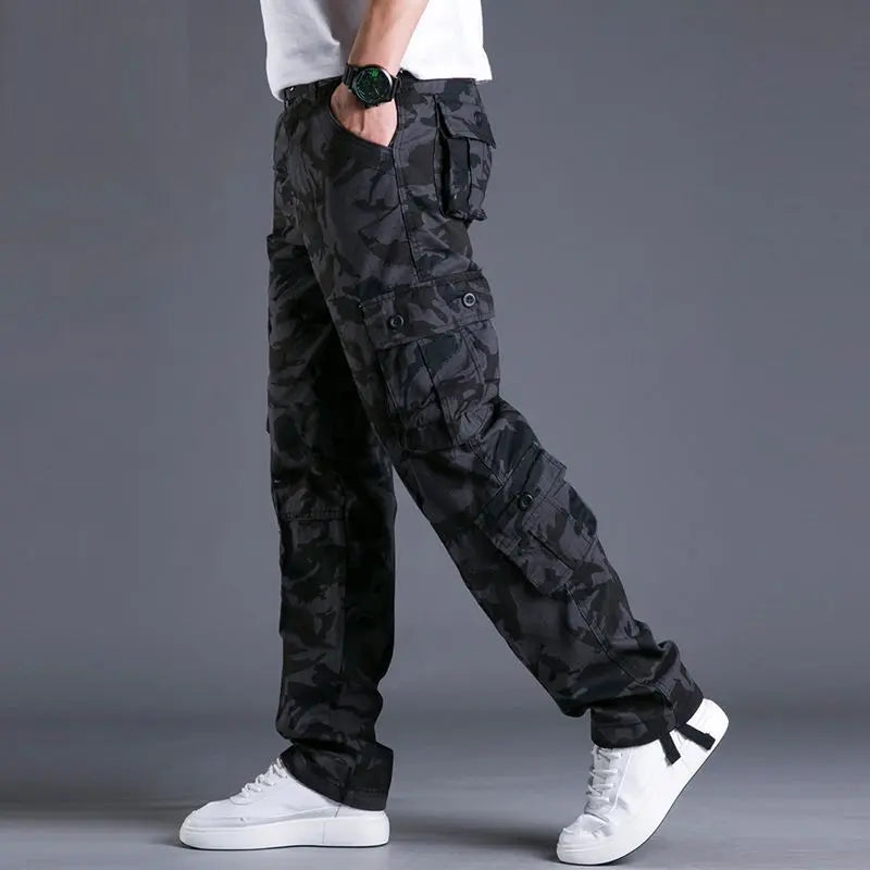 Men's Straight Outdoor Camouflage Pants - Nyaabs