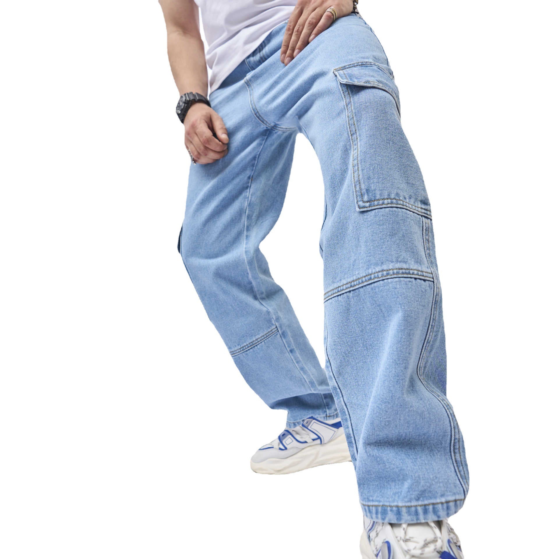 Jeans Men's American Style Trend Loose - Nyaabs