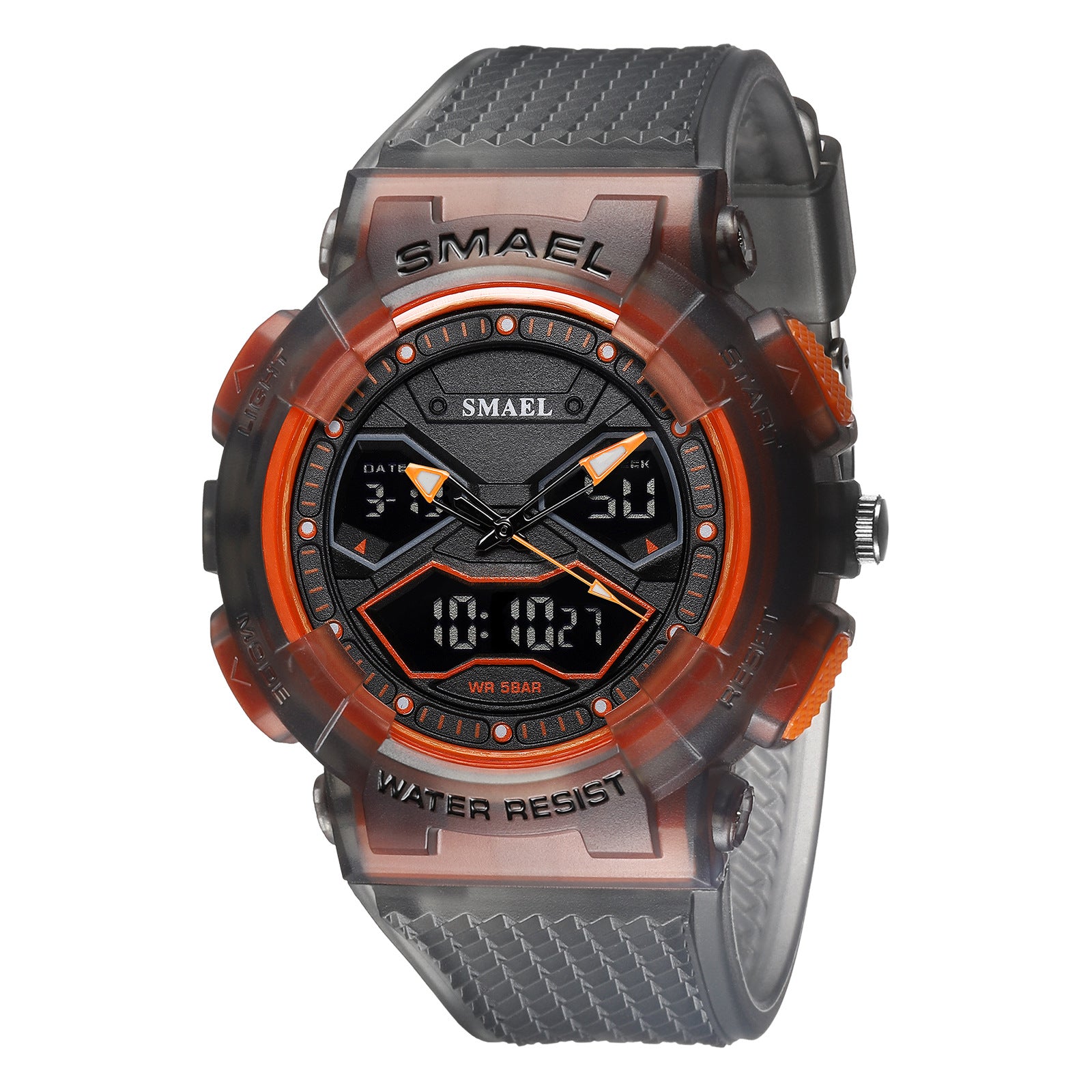 Double Display Digital Electronic Watch Men - Nyaabs