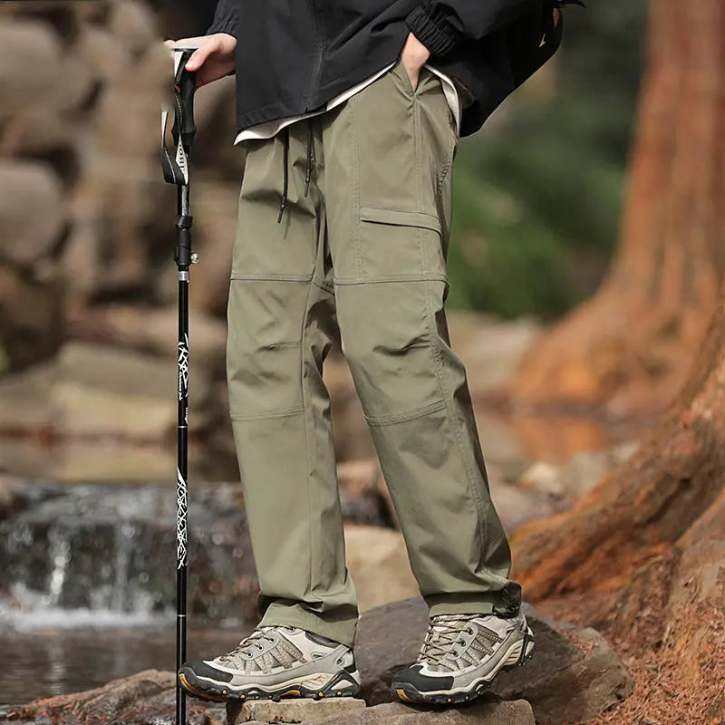 Outdoor Windproof Waterproof Sports Charging Pants - Nyaabs