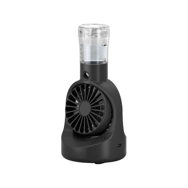 Portable Handheld Spray Fan 4-Speed Water Spray Mist Fan Summer Cooling Artifact USB Charging Summer Supplies Outdoor Mini Fan - Nyaabs