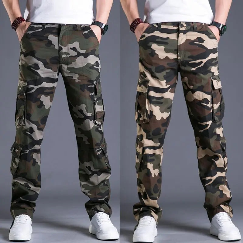 Men's Straight Outdoor Camouflage Pants - Nyaabs