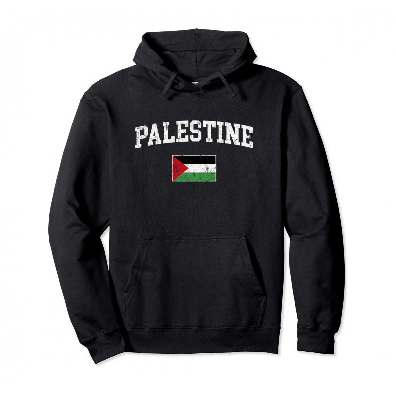 Palestine Pullover Hoodie Warm Hoodie Fashion Hip Hop Street Wear Pullover Men Women Casual Sweatshirt - Nyaabs