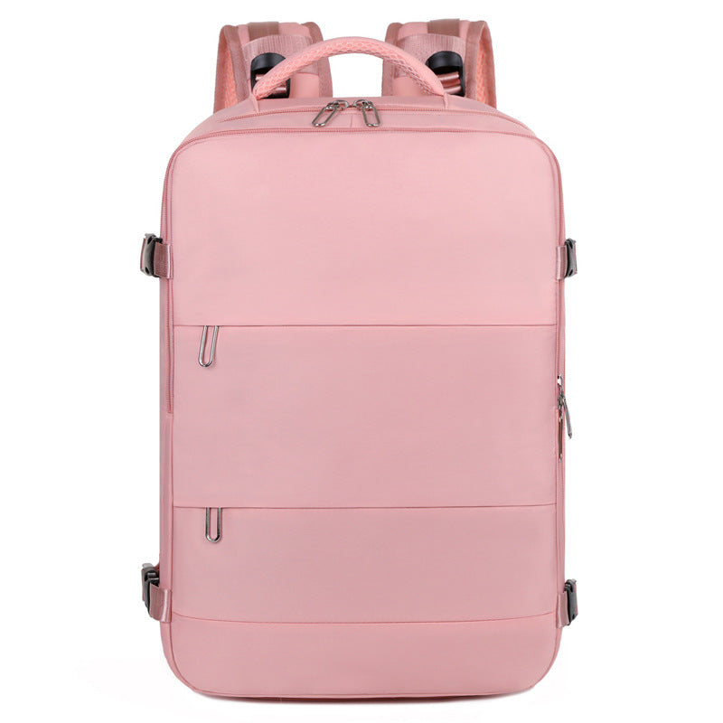 New Travel Backpack Female Large-capacity Dry And Wet Luggage Travel Bags Computer Backpack College Students Bag - Nyaabs