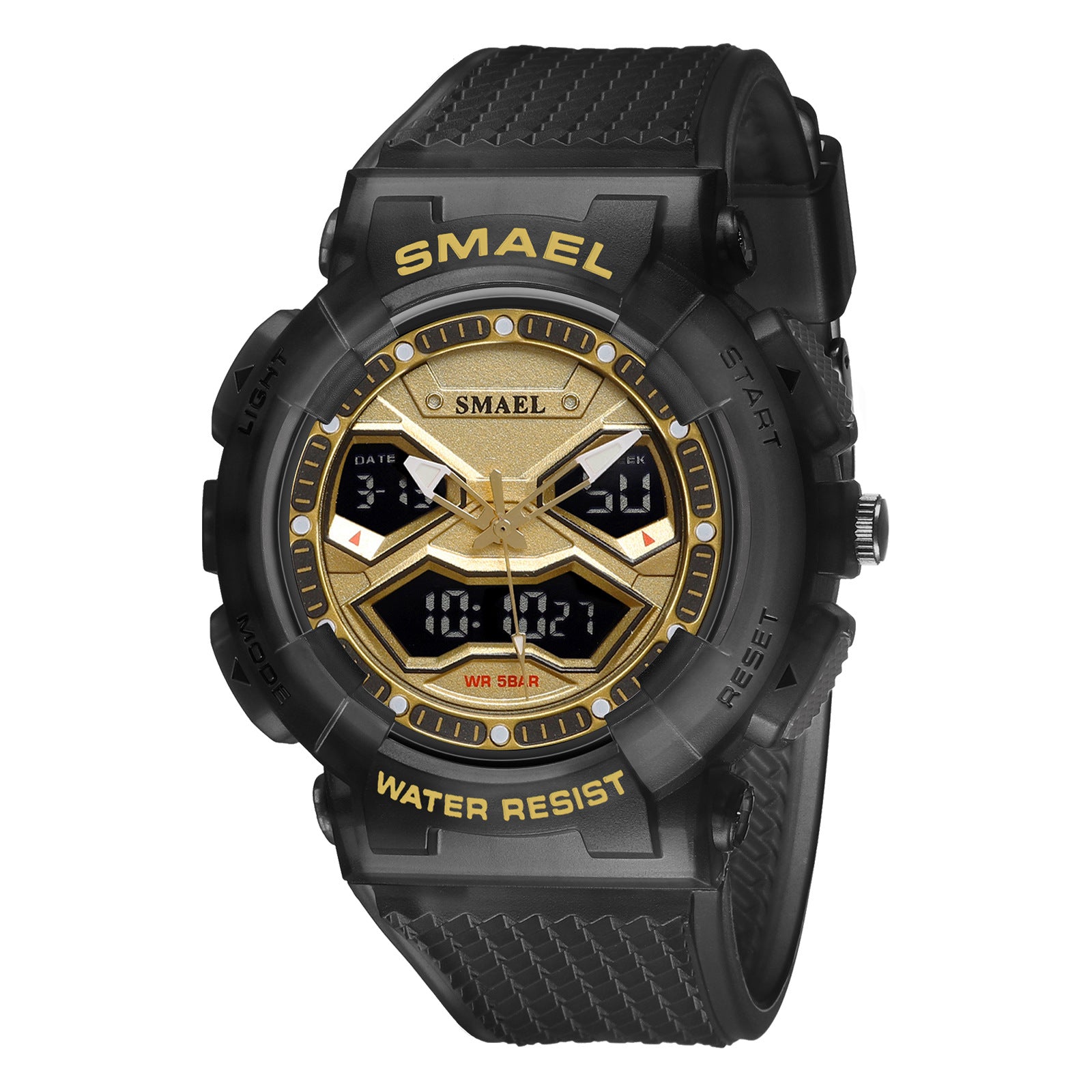 Double Display Digital Electronic Watch Men - Nyaabs