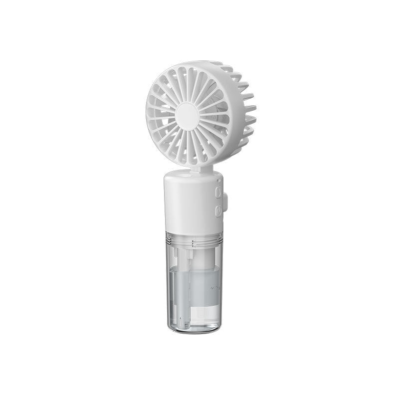 Portable Handheld Spray Fan 4-Speed Water Spray Mist Fan Summer Cooling Artifact USB Charging Summer Supplies Outdoor Mini Fan - Nyaabs