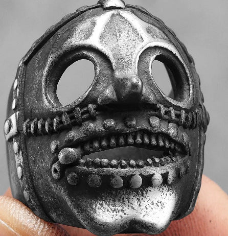 Personality Skull Men And Women Punk Ring Men - Nyaabs