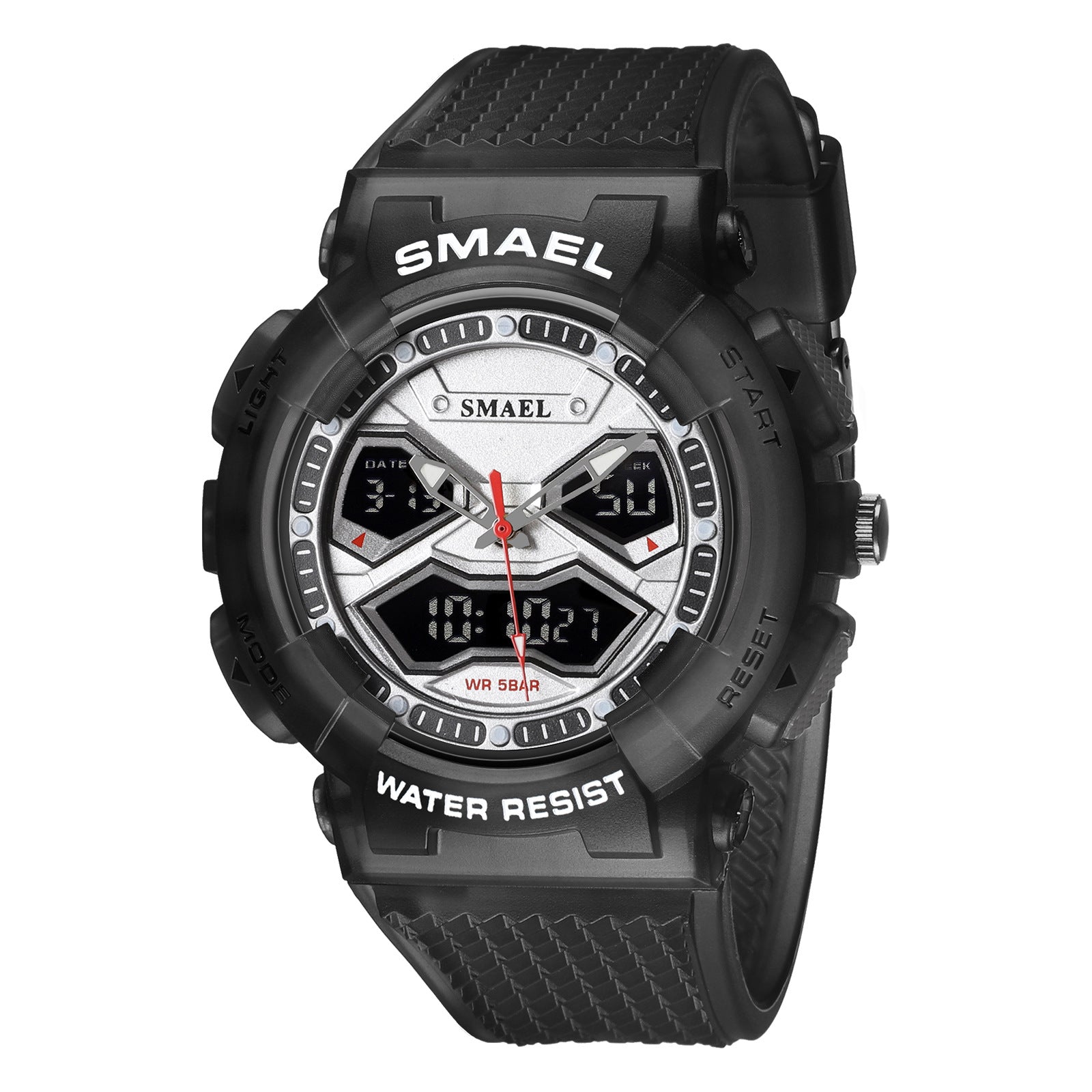 Double Display Digital Electronic Watch Men - Nyaabs