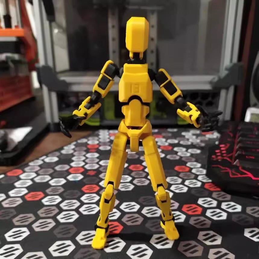 Multi-Jointed Movable Shapeshift Robot 2.0 3D Printed Mannequin Dummy Action Model Doll Toy Kid Gift - Nyaabs