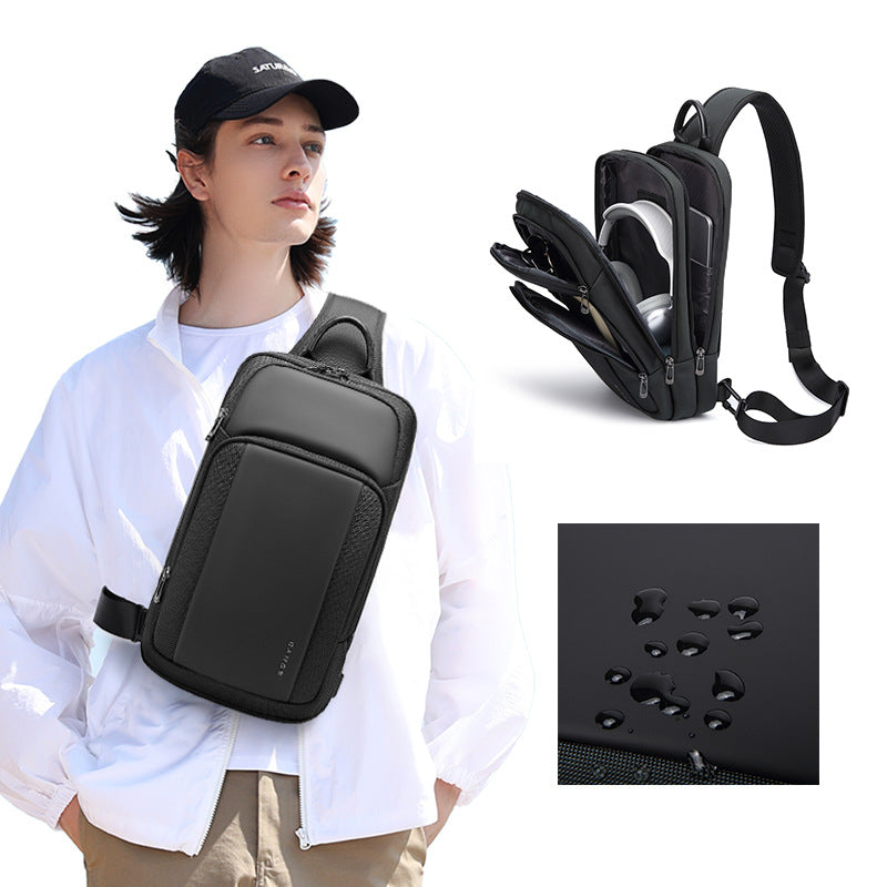 Men's Waterproof Leisure Shoulder Chest Bag nyaabs.com