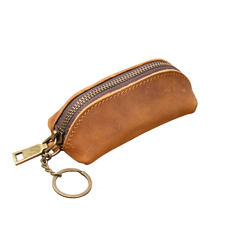 Men's Leather Multi-functional Clutch Coin Purse - Nyaabs