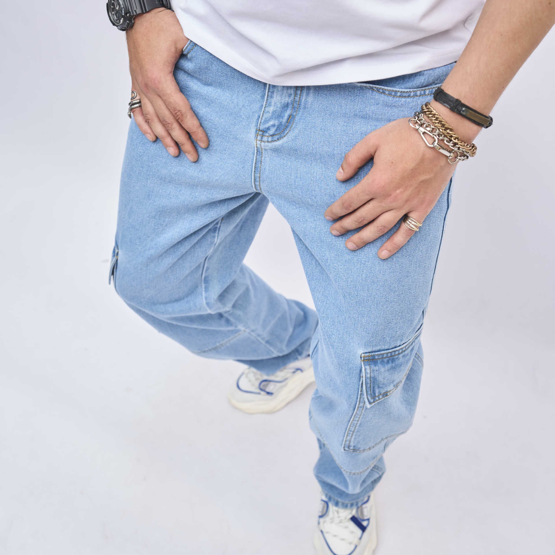 Jeans Men's American Style Trend Loose - Nyaabs