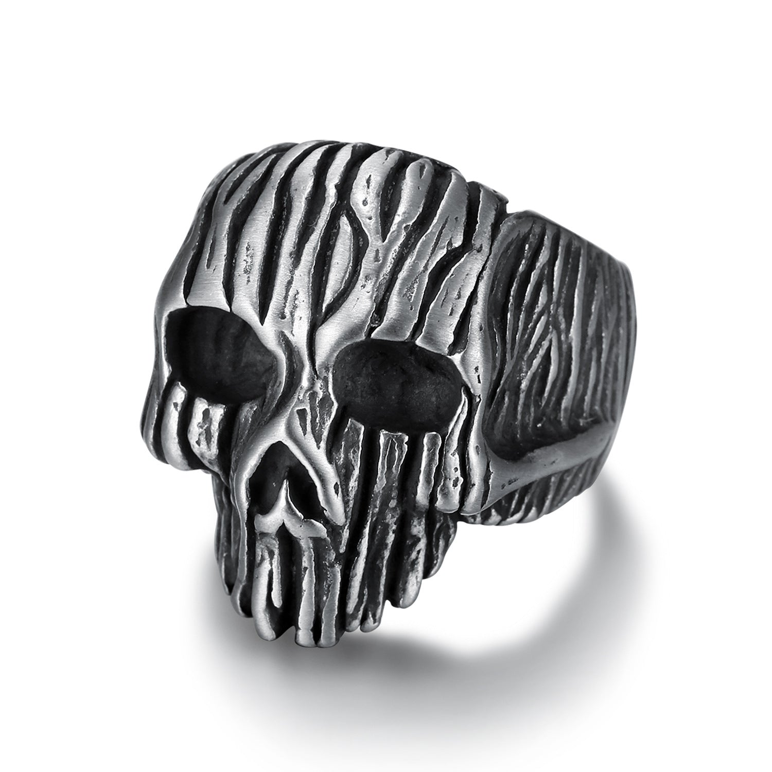 Personality Skull Men And Women Punk Ring Men - Nyaabs