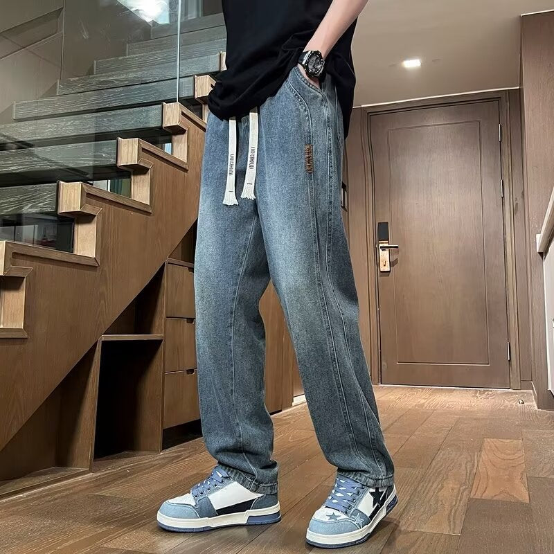 Straight Loose Wide-leg Casual Pants Thin - Nyaabs