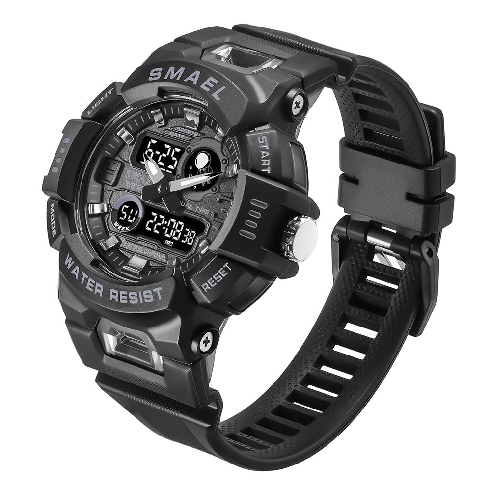 Multi-functional Waterproof Watch For Male And Female Students - Nyaabs