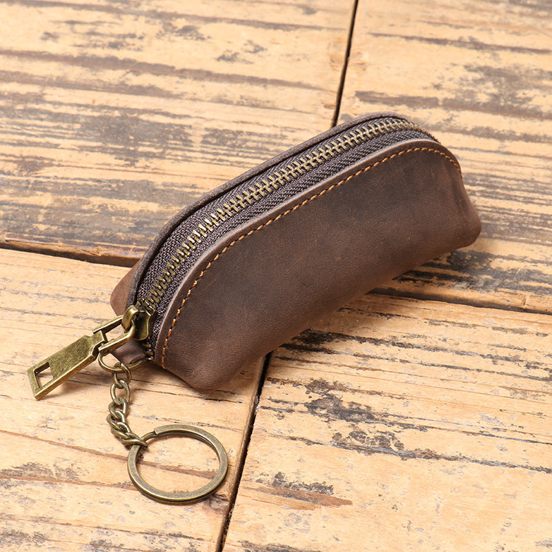 Men's Leather Multi-functional Clutch Coin Purse - Nyaabs