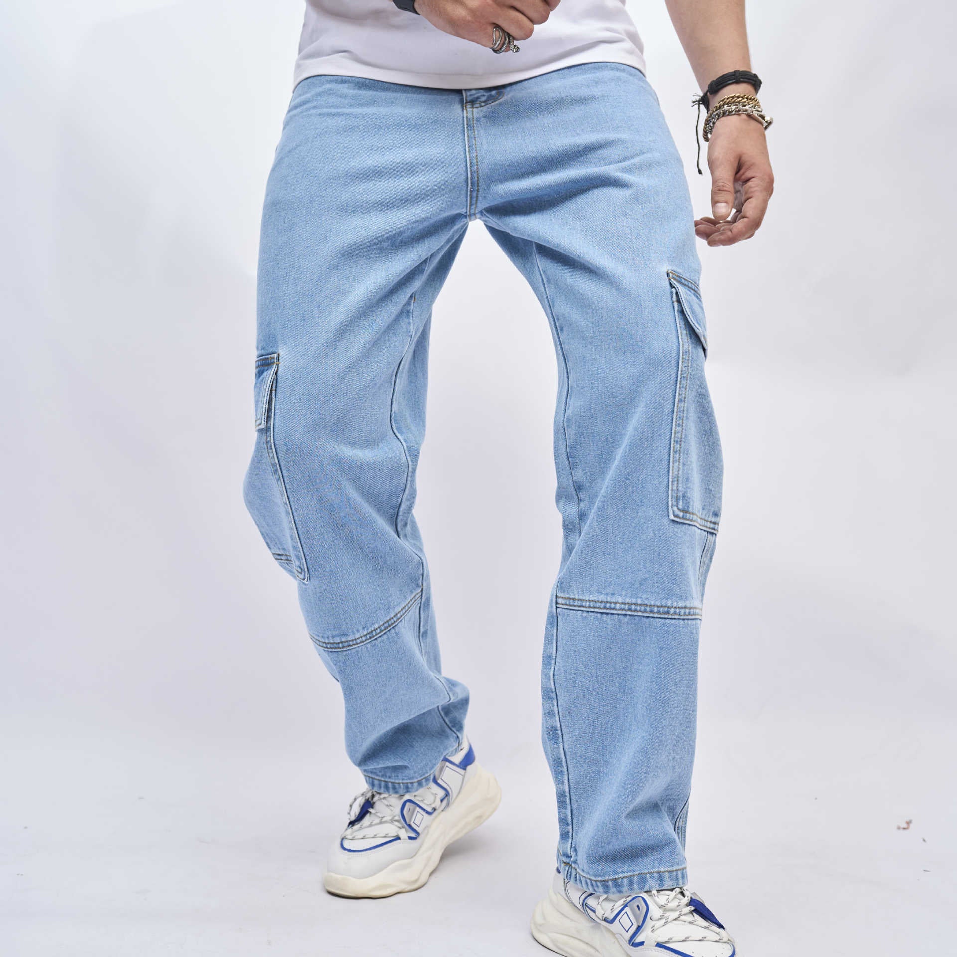 Jeans Men's American Style Trend Loose - Nyaabs