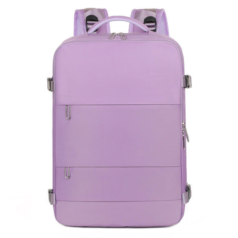 New Travel Backpack Female Large-capacity Dry And Wet Luggage Travel Bags Computer Backpack College Students Bag - Nyaabs