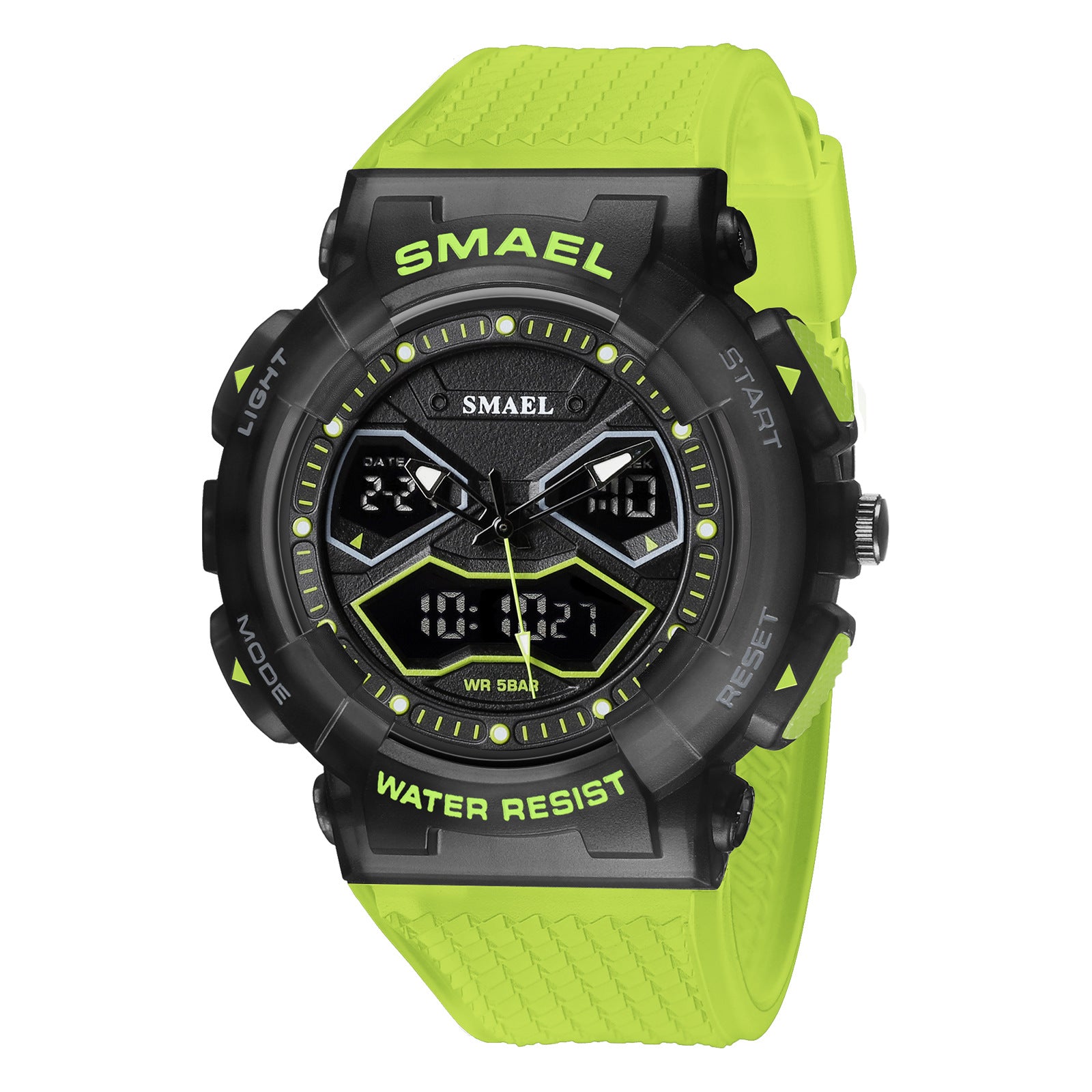 Double Display Digital Electronic Watch Men - Nyaabs