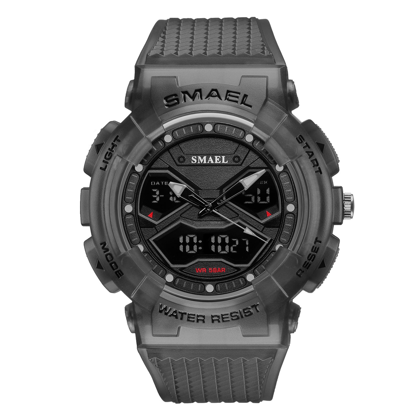 Double Display Digital Electronic Watch Men - Nyaabs